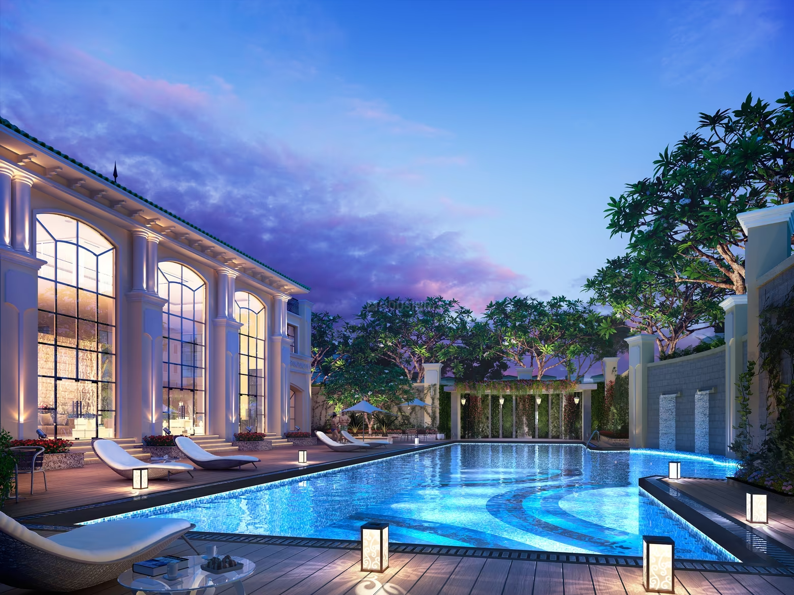 Swimming Pool of ATS Kingston Heath, Sector 150, Noida